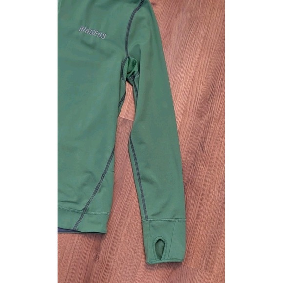 Alo Conquer 1/4 Zip Reform Lightweight Long Sleeve Shirt In Green Size XL Logo - Picture 2 of 8